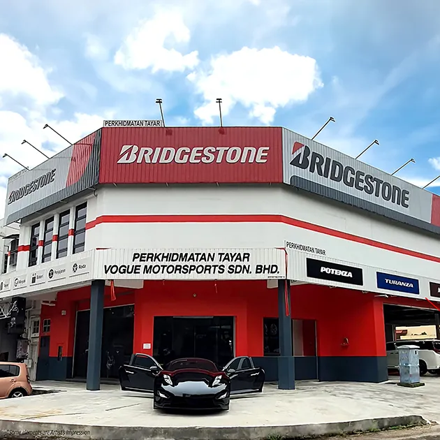 Bridgestone concept store- Bridgestone Premium