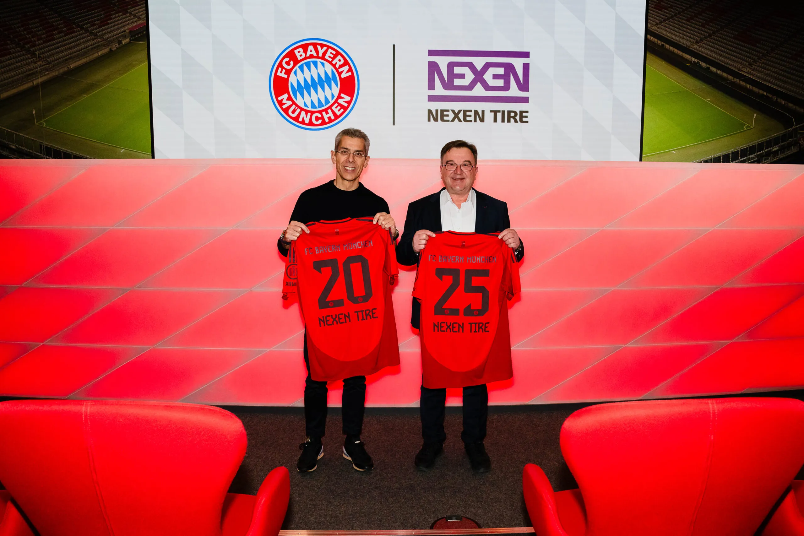 Signing Ceremony of Partnership between Nexen Tire and FC Bayern München