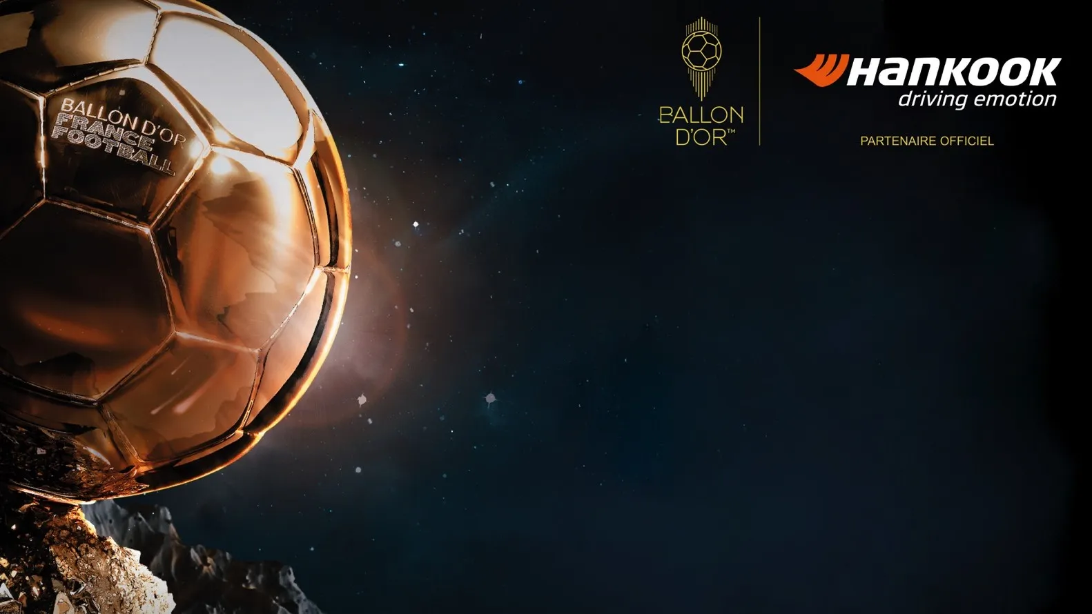 Hankook the official sponsor of Ballon d'Or 2025.