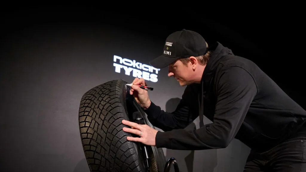 Kimi Räikkönen Nokian Tyres brand ambassador announcement