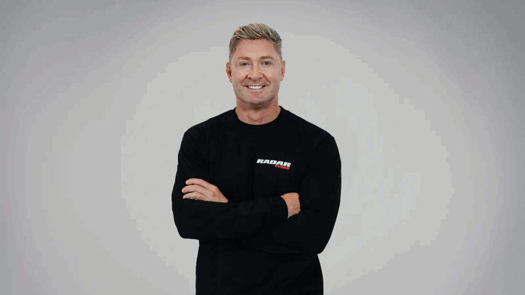 Michael Clarke Radar Tyres global brand ambassador