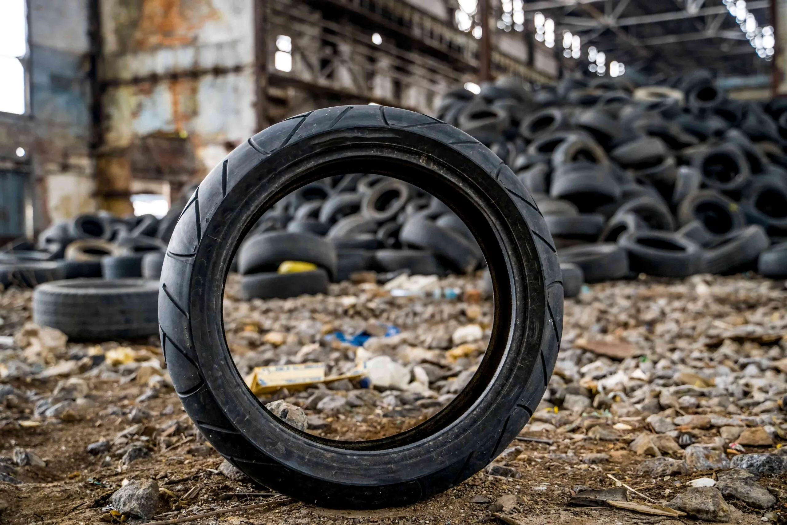 Used tyre collection and recycling process in Southeast Asia