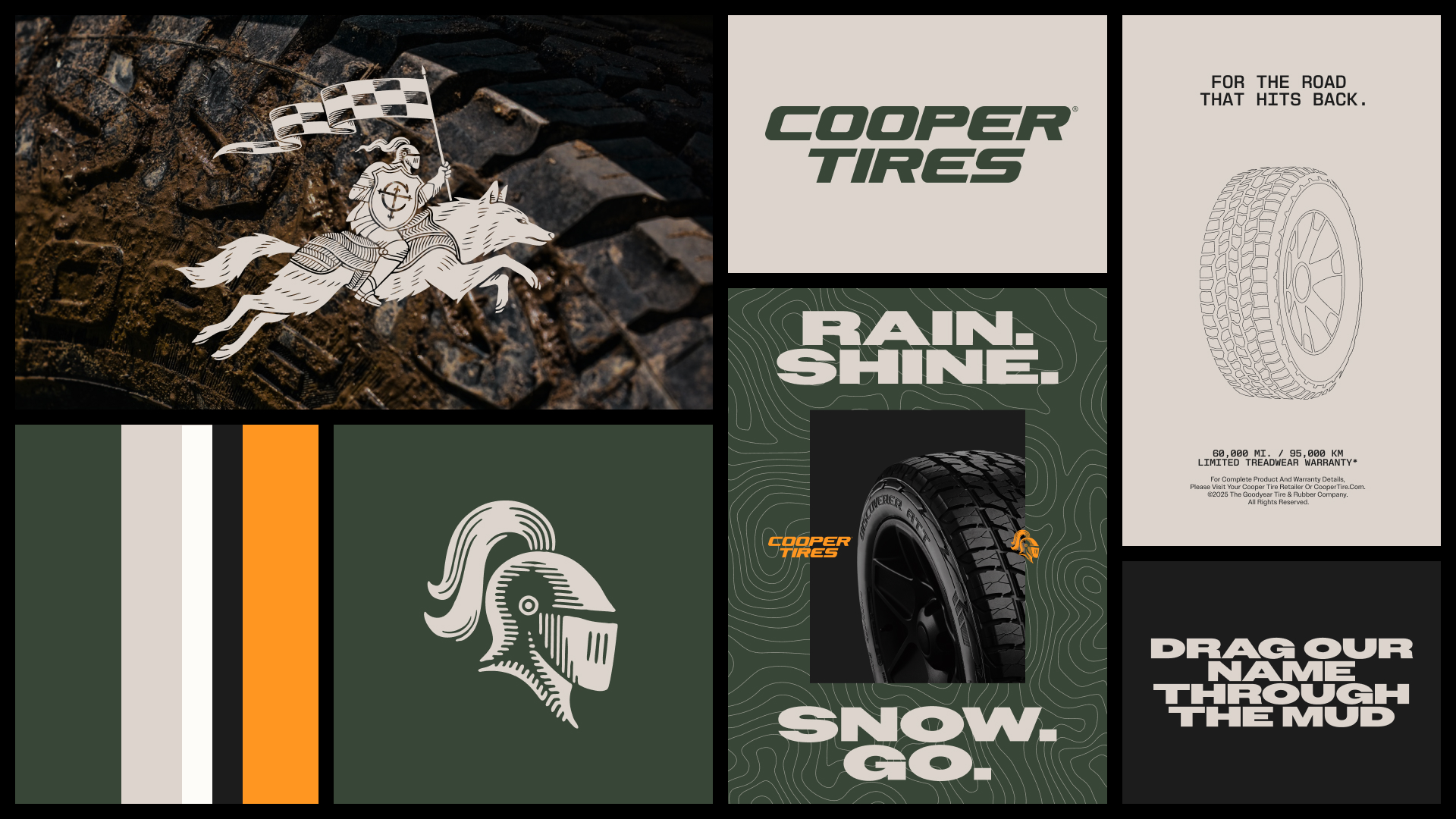 Cooper Tires updated visual identity