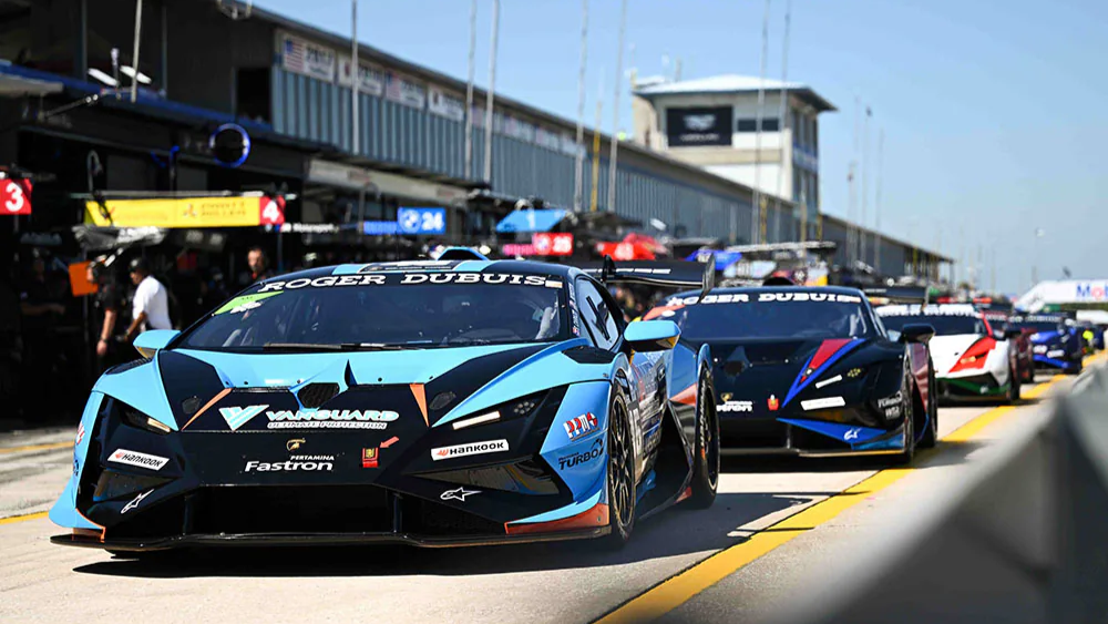 Hankook Ventus racing tyre on Lamborghini Huracán Super Trofeo EVO2