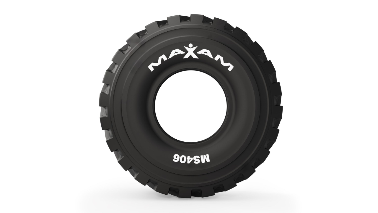 The new Maxam MS406 45/65R45 OTR tyre. Image Credit: Maxam Tire
