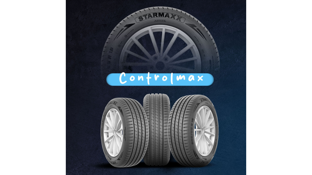 The Starmaxx Controlmax passenger car tyre promotional poster. Image Credit: Starmaxx