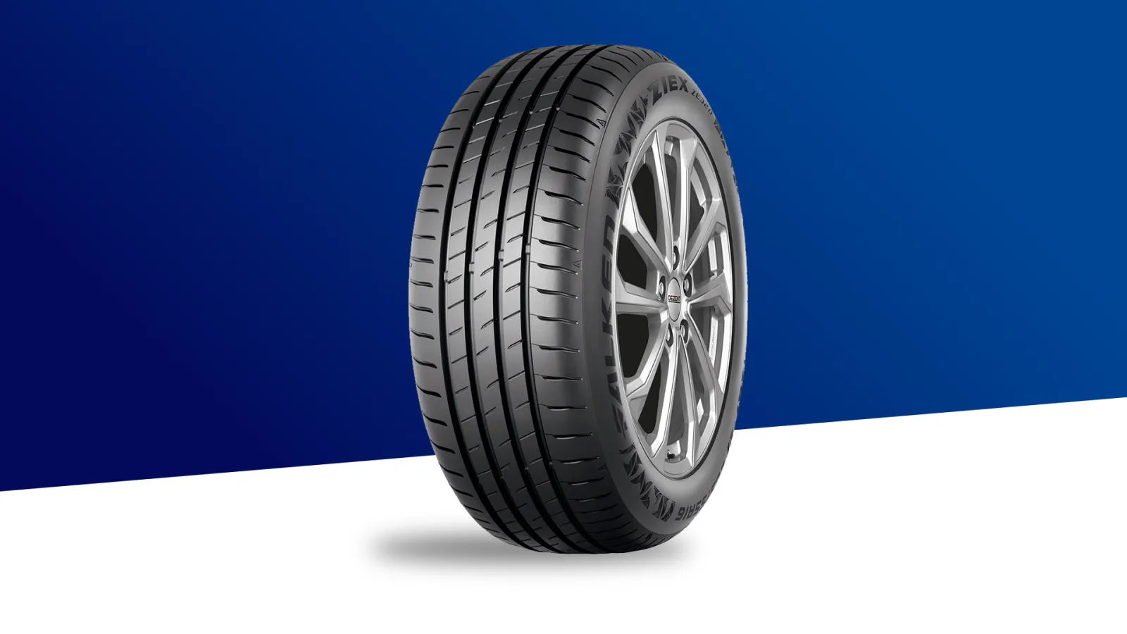 Detailed view of the Falken ZIEX ZE320