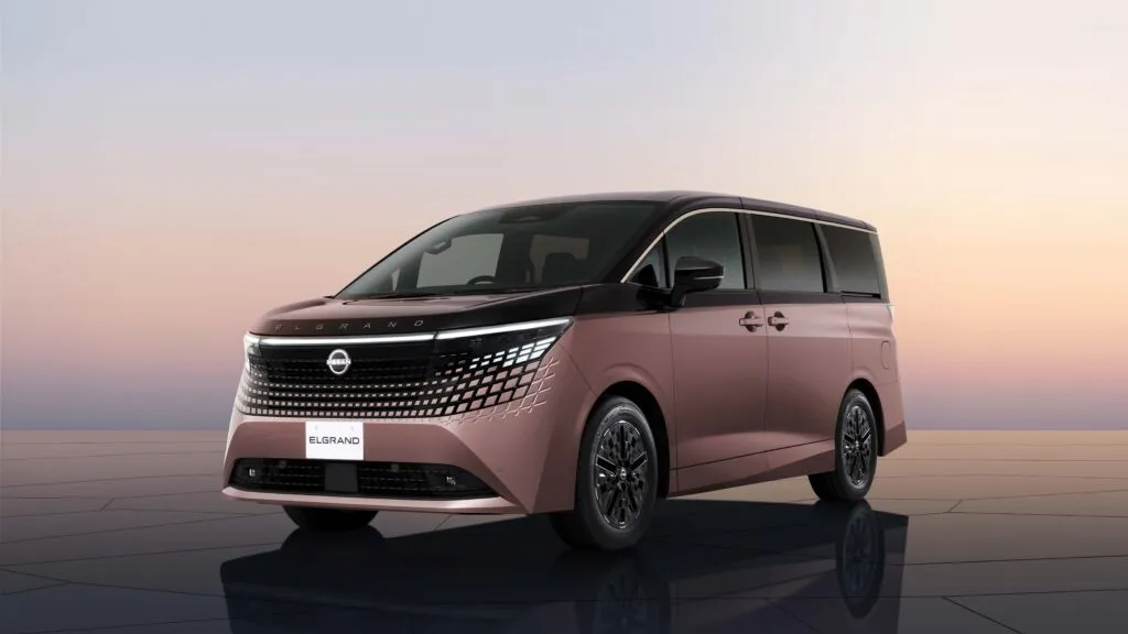 The all-new Nissan Elgrand premium minivan. (Photo: Nissan Global)